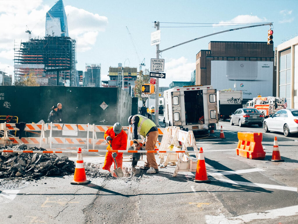 Demolition Team at Work